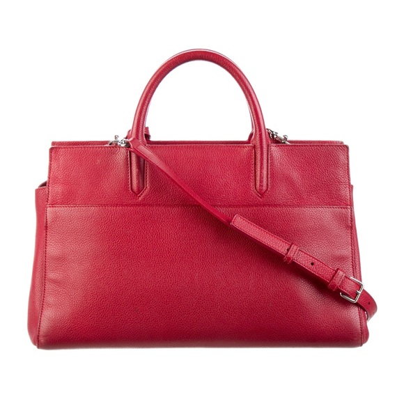 Saint Laurent YSL Small Cabas Rive Gauche 2Way Top Handle Tote Bag Purse - Picture 4 of 17